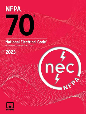 NFPA 70 National Electrical Code 2023 Edition Paperback